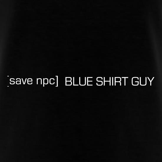 Save Blue Shirt Guy t shirt
