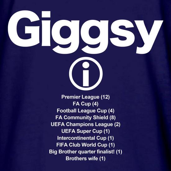 Giggsy t shirt