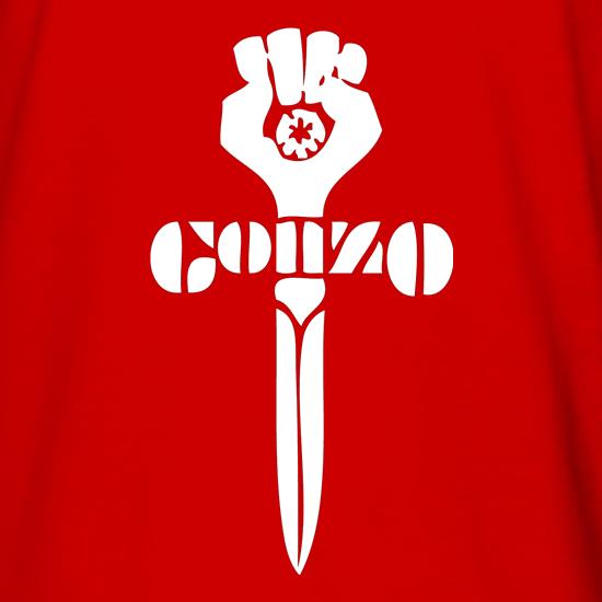 Gonzo Fist t shirt
