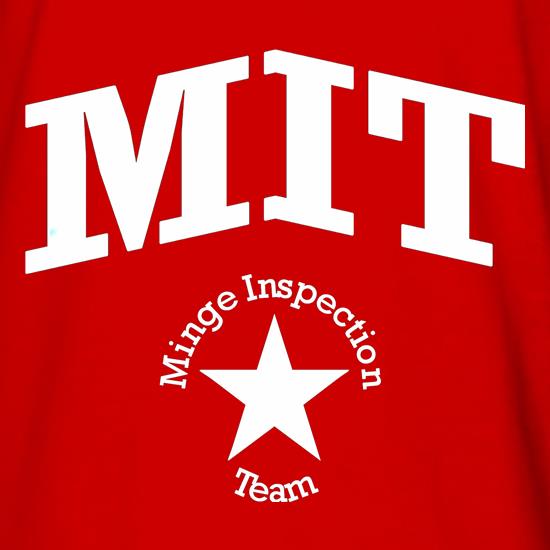 Minge inspection team t shirt