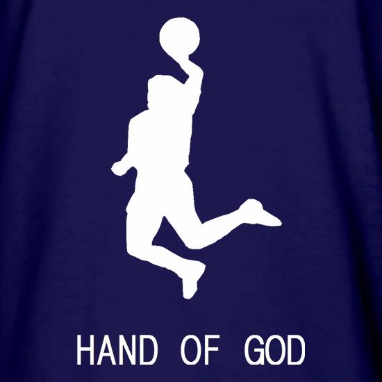 Hand of God t shirt