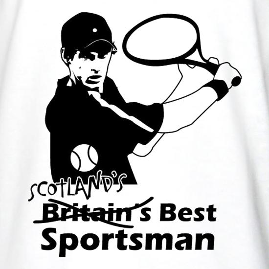 Andy Murray - Scotland's Best Sportsman t shirt