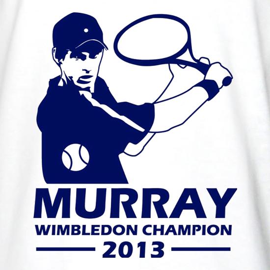Andy Murray Wimbledon Champion t shirt