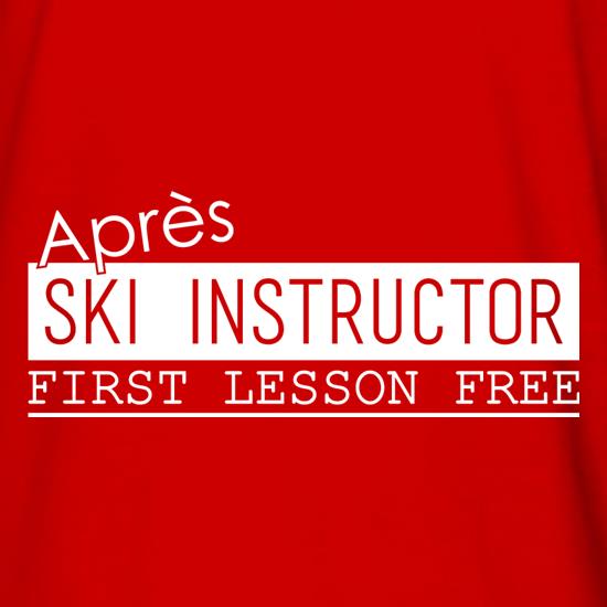 Apres Ski Instructor t shirt