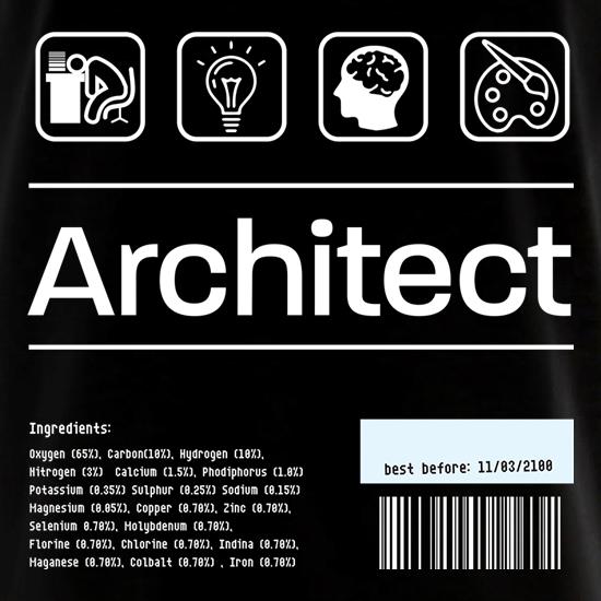 Architect Ingredients t shirt