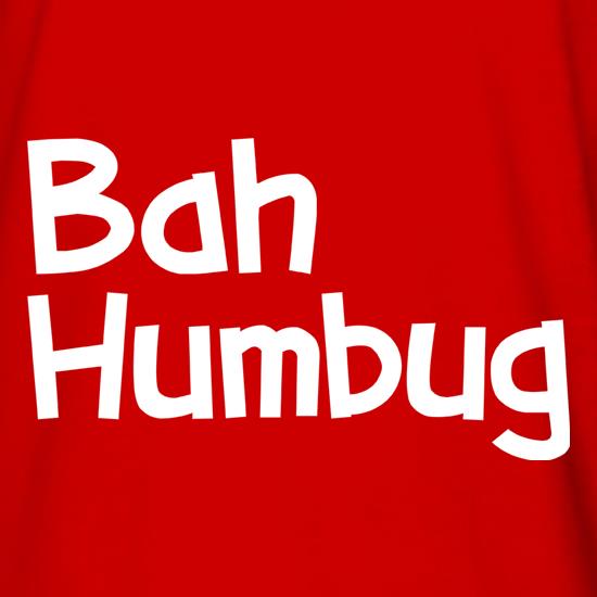 Bah Humbug t shirt