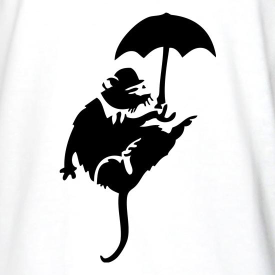 Banksy Flying Rat t shirt