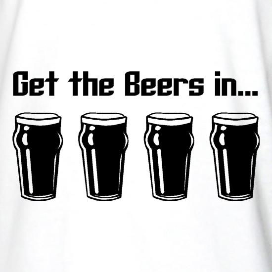 Get the beers in t shirt