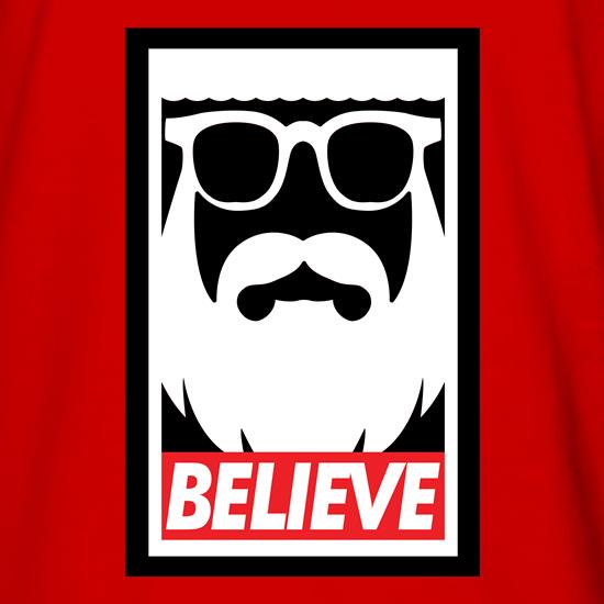 Believe Santa t shirt