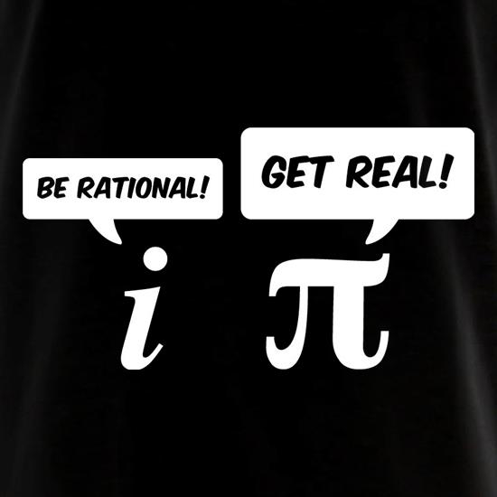 Be Rational Get Real t shirt