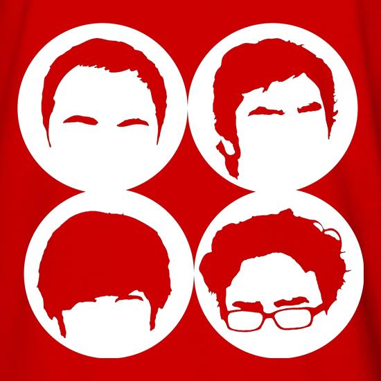 Big Bang Theory Silhouettes t shirt