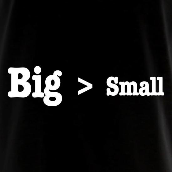 Big Small t shirt