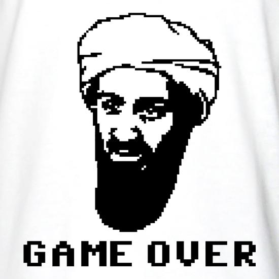 Bin Laden Game Over t shirt