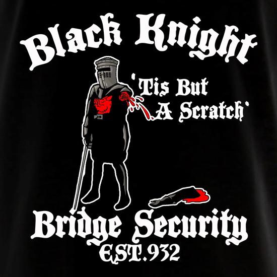 Black Knight Bridge Security t shirt