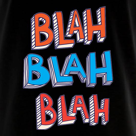 Blah! t shirt