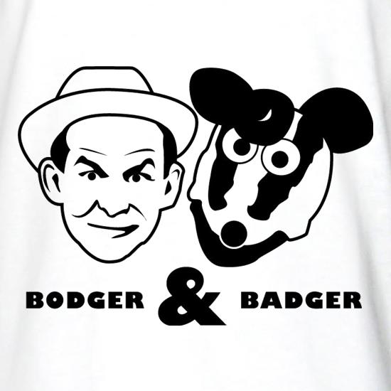 Bodger And Badger t shirt
