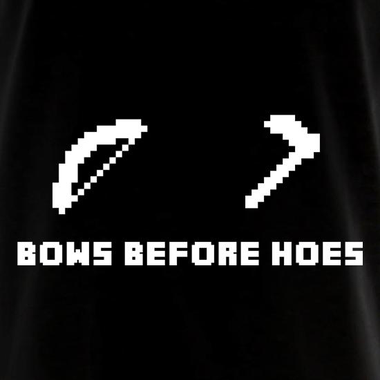 Bows Before Hoes t shirt
