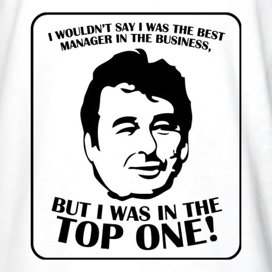 Brian Clough t shirt