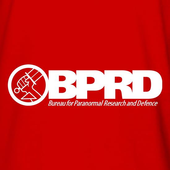 Bureau for Paranormal Research and Defense - Hellboy t shirt