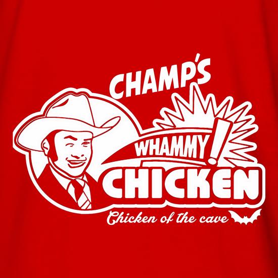 Champ's Whammy Chicken t shirt