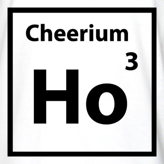 Christmas Element Cheerium Ho Ho Ho t shirt