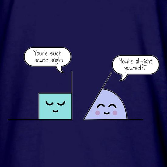 Complementary Angle t shirt