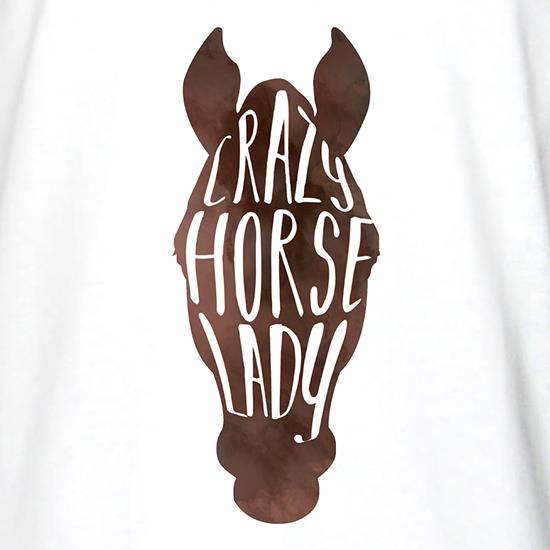 Crazy Horse Lady t shirt