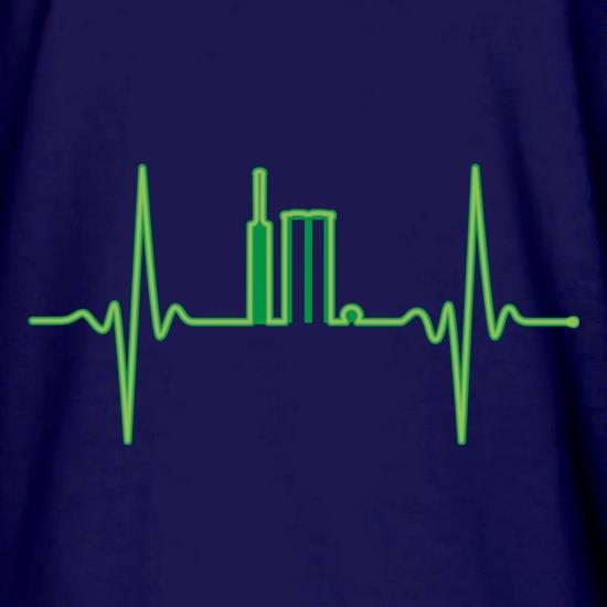 Cricket Heartbeat Monitor t shirt