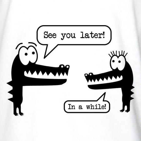 Crocodile & Alligator t shirt