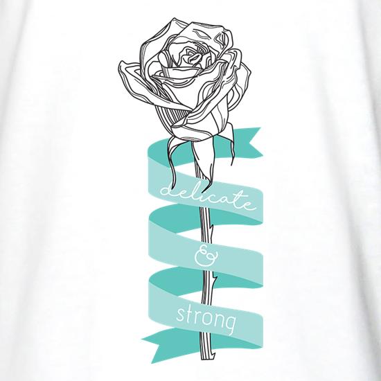 Delicate & Strong t shirt