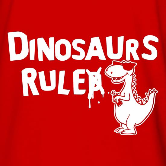 Dinosaurs Ruled t shirt