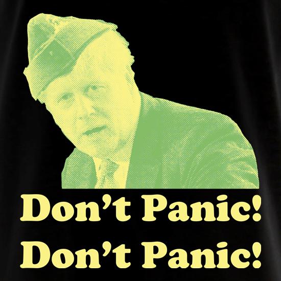Don't Panic Boris Johnson t shirt