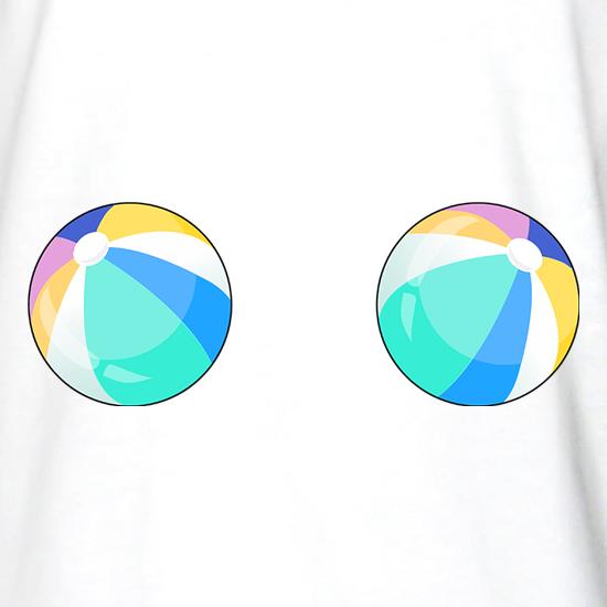 Double Beach Ball Chest t shirt