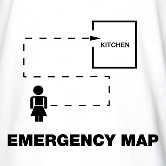 Emergency Map t shirt