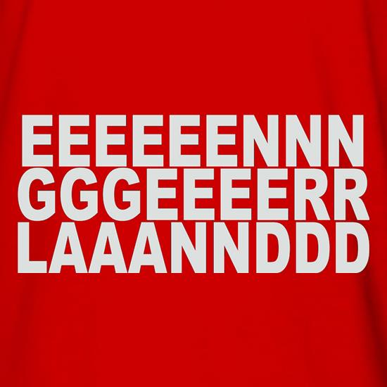 Ennggeerrllaanndd t shirt