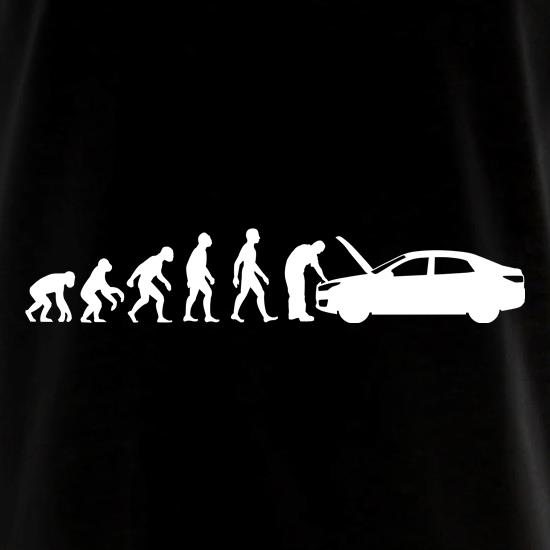 Evolution Of Man Car Mechanic t shirt