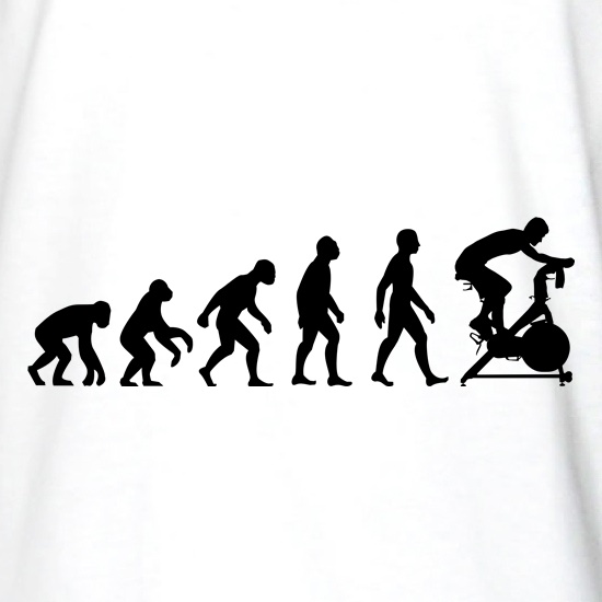 Evolution Of Man Spin t shirt