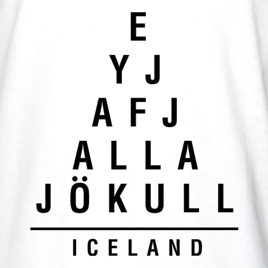 Eyjafjallajokull Iceland t shirt