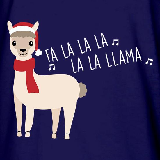Fa La La La La La Llama t shirt