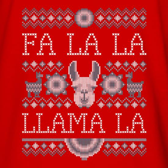 Fa La La Llama La t shirt