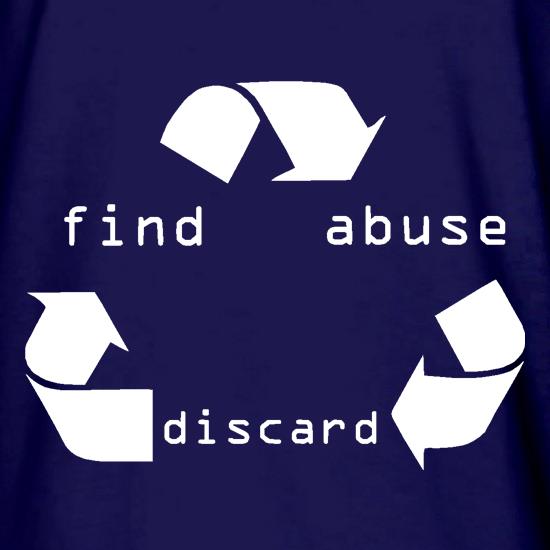 Find > abuse > discard t shirt