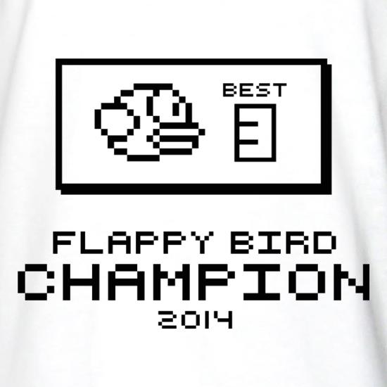 Flappy Bird Champion t shirt