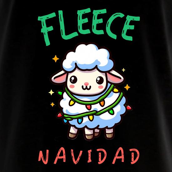 Fleece Navidad t shirt