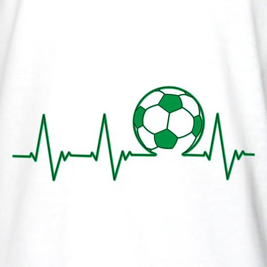 Football Heartbeat t shirt