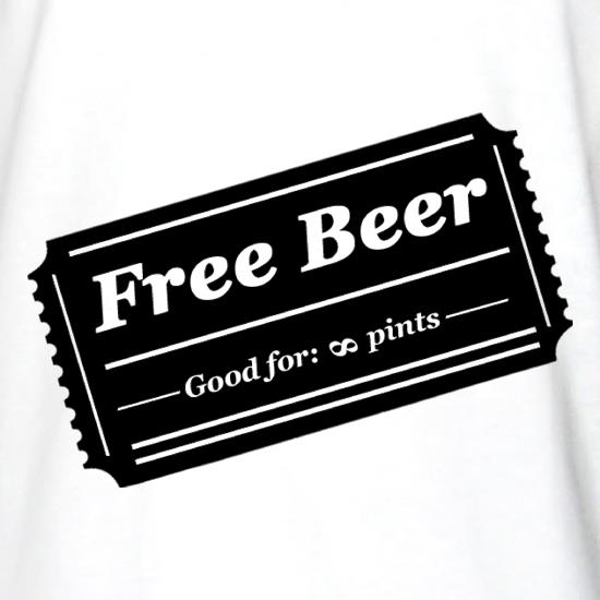 Free Beer t shirt