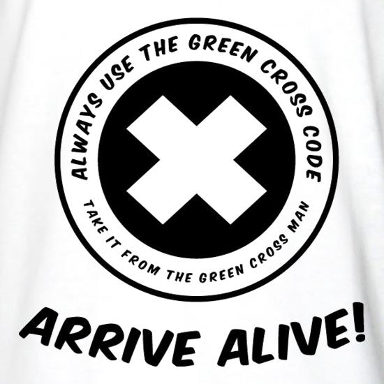 Green Cross Code t shirt