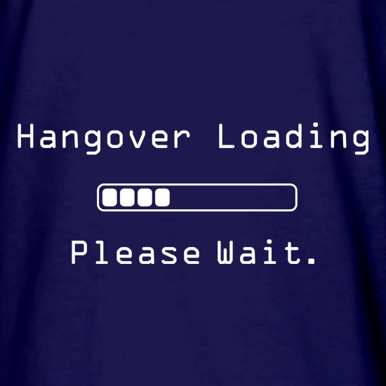 Hangover Loading...Please Wait t shirt