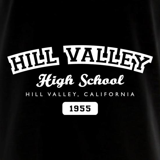 Hill Valley High School t shirt