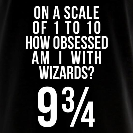 How Obsessed With Wizards Am I? t shirt