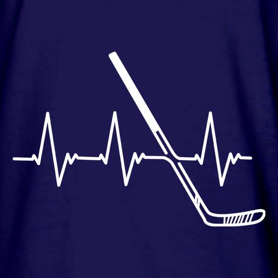 Ice Hockey Heartbeat t shirt